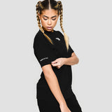 FLY INITIAL BLACK TEE