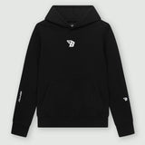 FLY INITIAL HOODIE - BLACK