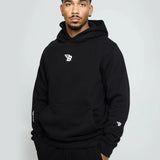 FLY INITIAL HOODIE - BLACK