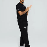 FLY INITIAL SWEATPANT - BLACK