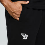 FLY INITIAL SWEATPANT - BLACK