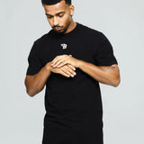 FLY INITIAL TEE - BLACK