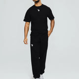 FLY INITIAL TEE - BLACK