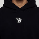 FLY BASIC HOODIE - BLACK